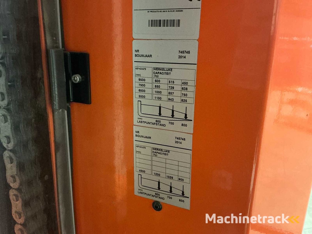 Toyota - 2017 - BT Vector VCE120 - Smallegangentruck