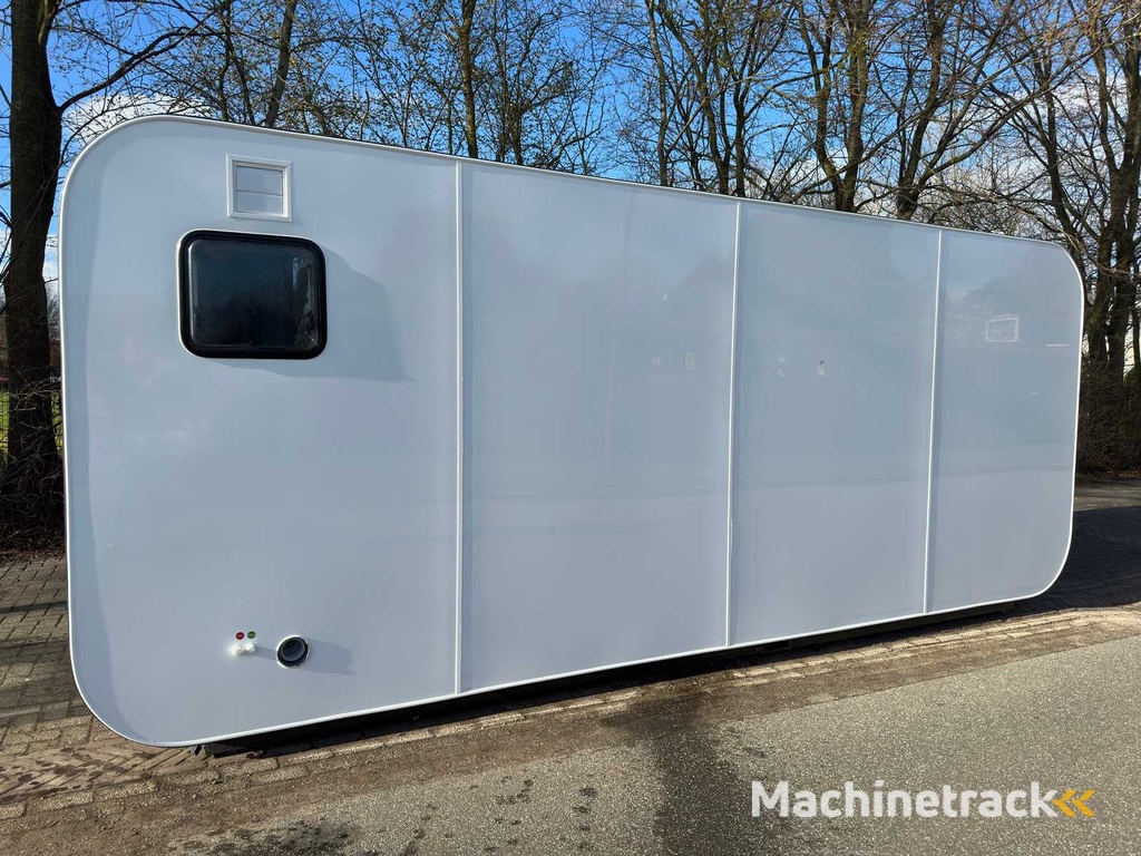 2025 Stahlworks Eco 6000 B Wit Tiny house / Atelier / Kantoor