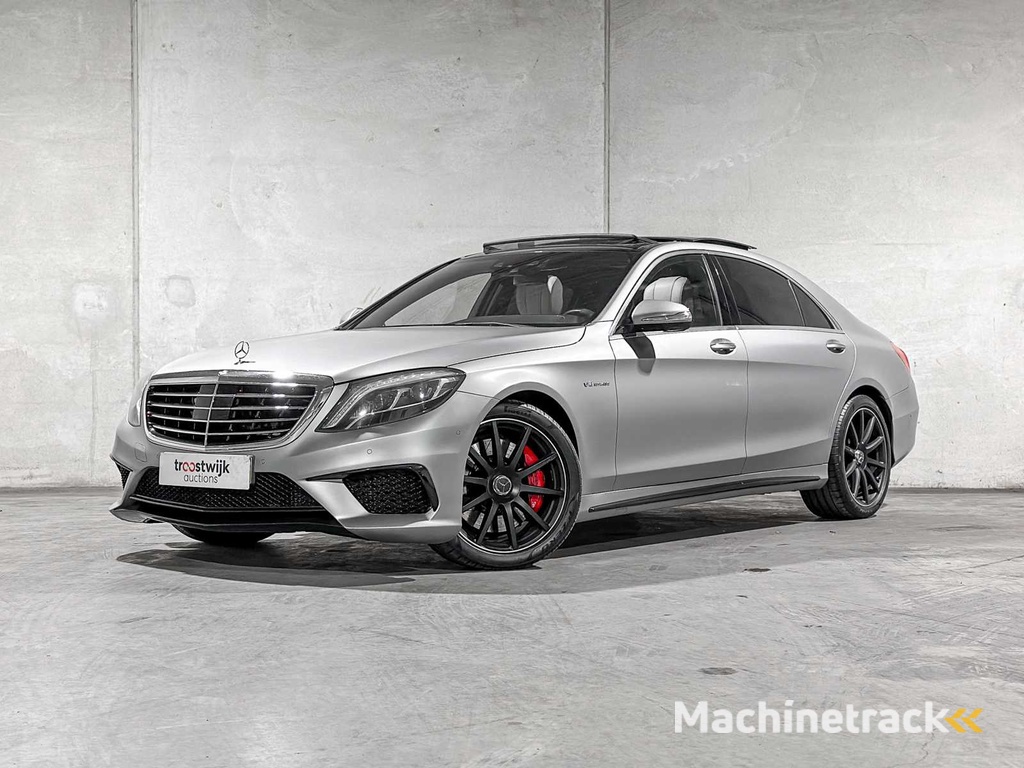 Mercedes-Benz S63 AMG 4Matic Long 5.5 V8 585hp 2014 S-class, JG-345-H