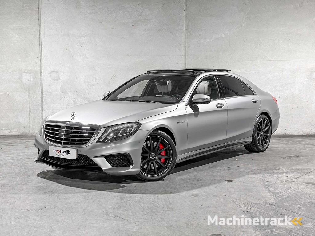 Mercedes-Benz S63 AMG 4Matic Long 5.5 V8 585hp 2014 S-class, JG-345-H