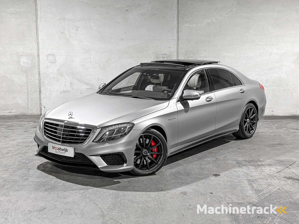 Mercedes-Benz S63 AMG 4Matic Long 5.5 V8 585hp 2014 S-class, JG-345-H