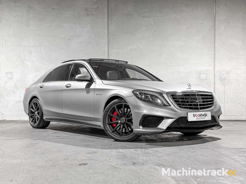 Mercedes-Benz S63 AMG 4Matic Long 5.5 V8 585hp 2014 S-class, JG-345-H