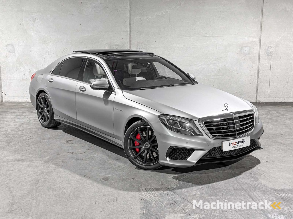 Mercedes-Benz S63 AMG 4Matic Long 5.5 V8 585hp 2014 S-class, JG-345-H