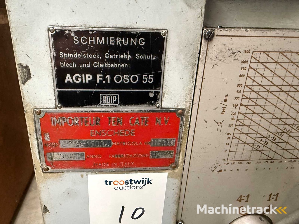 Dormac - 1974 - 255-1500 - Draaibank