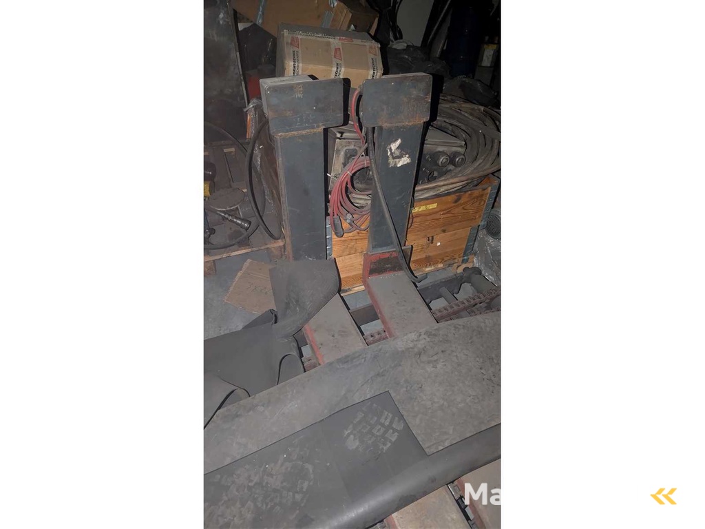 RAVAS RWV 2500 CE Vorkheftruck schaalvorken (geïntegreerde weegvorken)