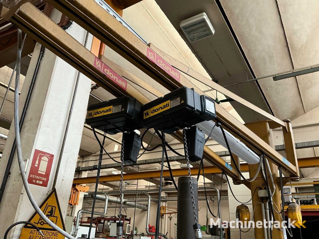 DONATI Jib kranen voor pijlers