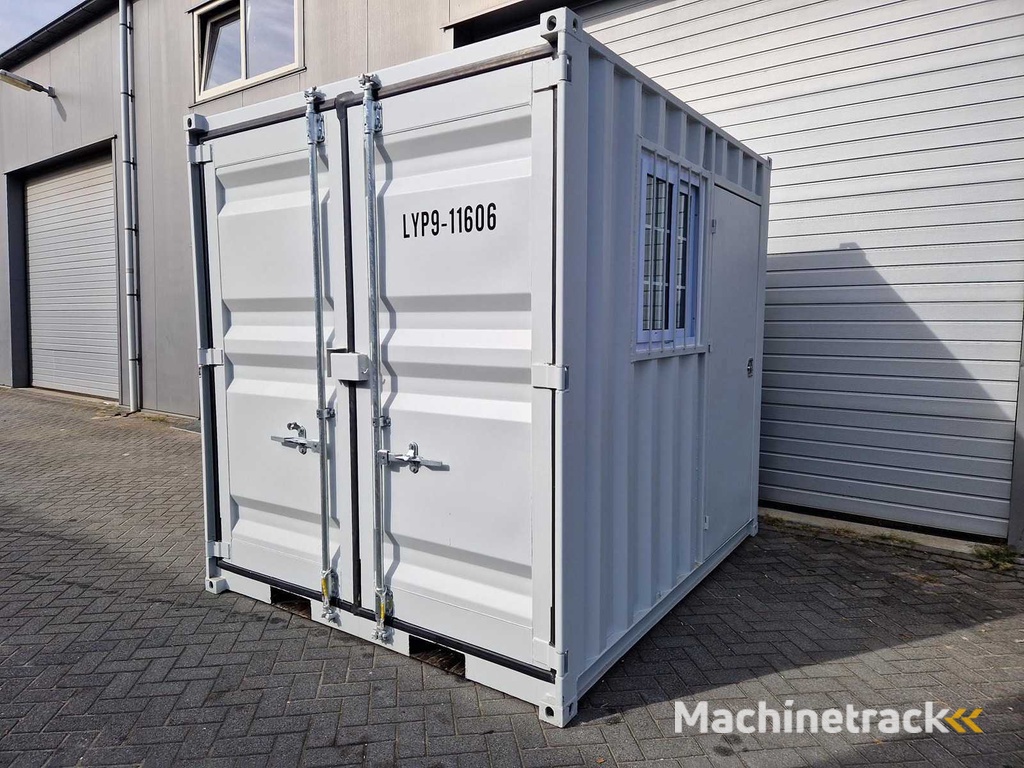 LYPU - 2025 - 9ft - container met zijdeur en zijraam