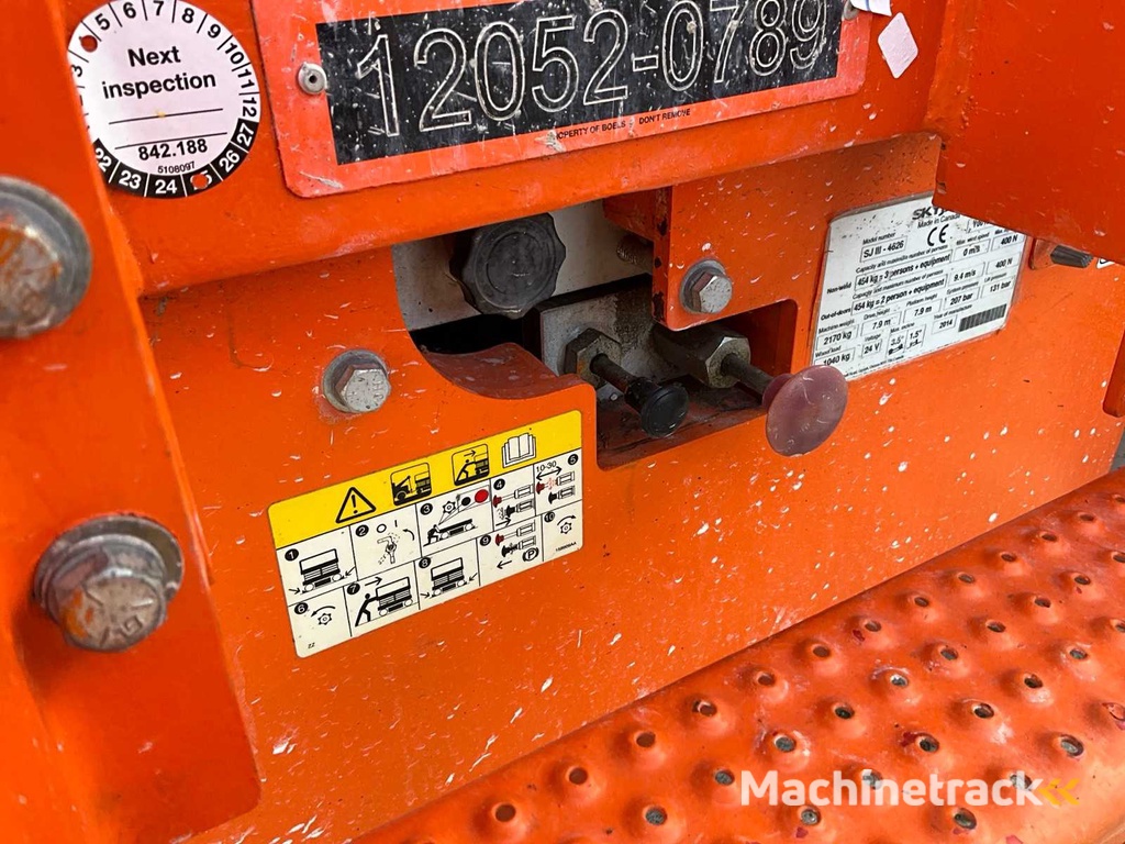 2014 SkyJack SJ III 4626 Hoogwerker