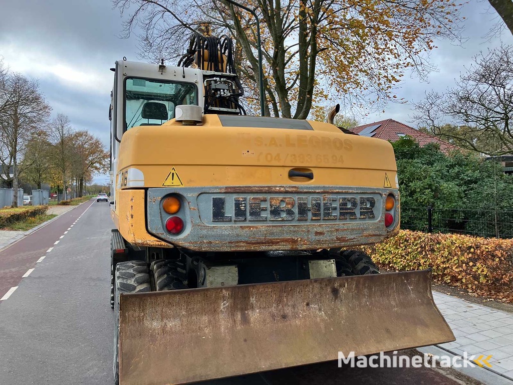 Liebherr - 2008 - A316 Litronic - Banden graafmachine