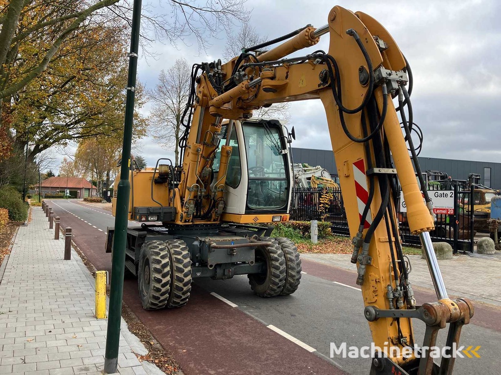 Liebherr - 2008 - A316 Litronic - Banden graafmachine