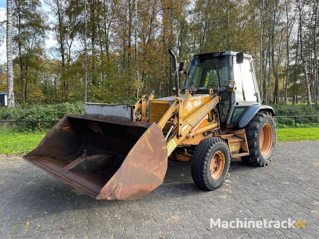 Case - 1995 - 580 SK Turbo - Graaflaadmachine