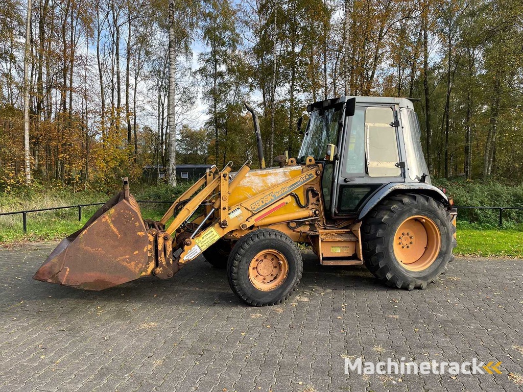 Case - 1995 - 580 SK Turbo - Graaflaadmachine