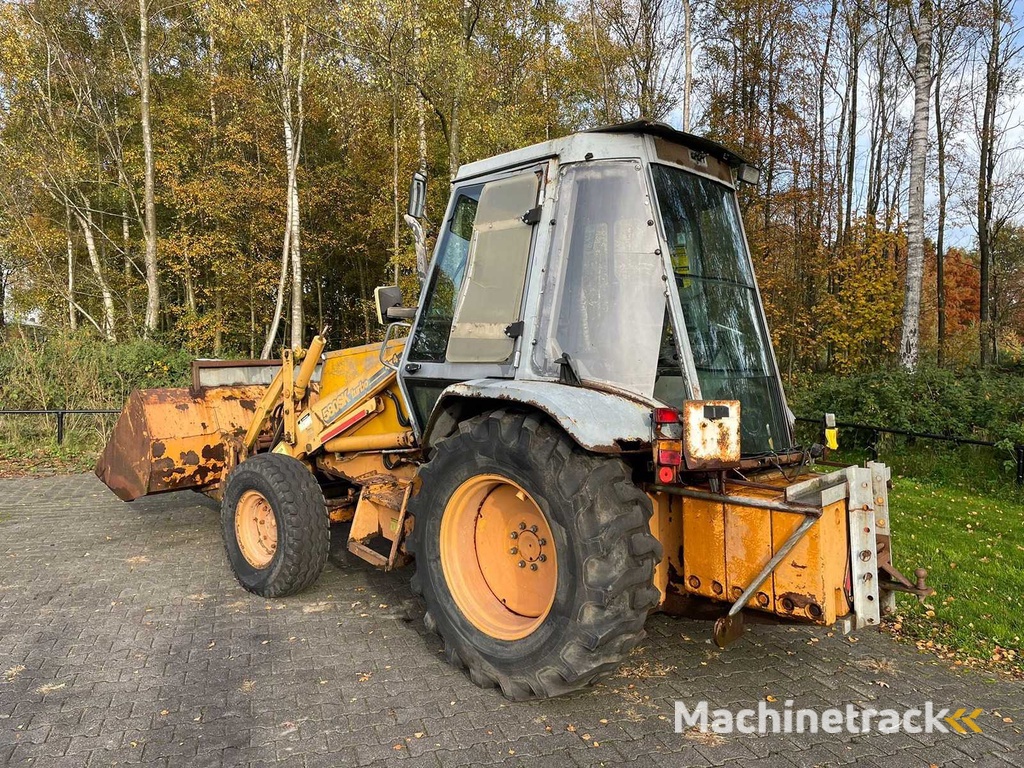 Case - 1995 - 580 SK Turbo - Graaflaadmachine