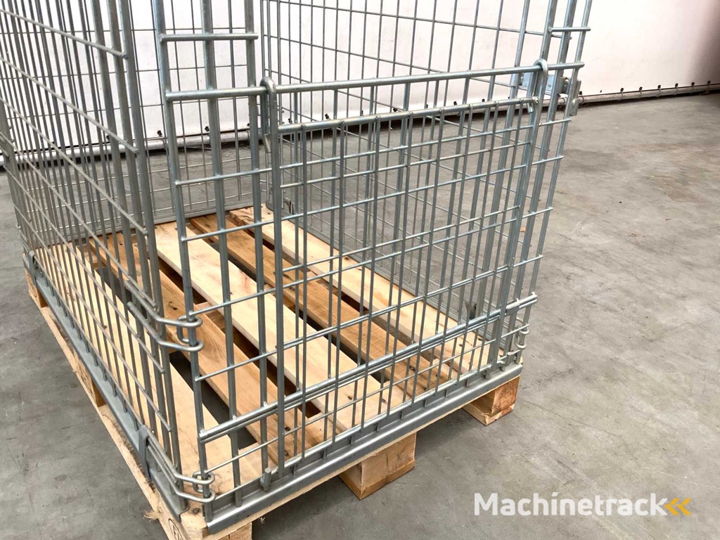 Stalen palletkooi voor europallets 1230x1500x820 mm (25x)
