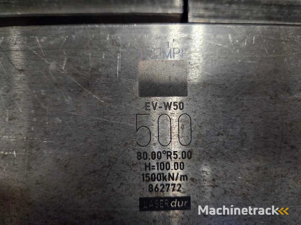 Trumpf - Press brake - Various parts, tools and accessories