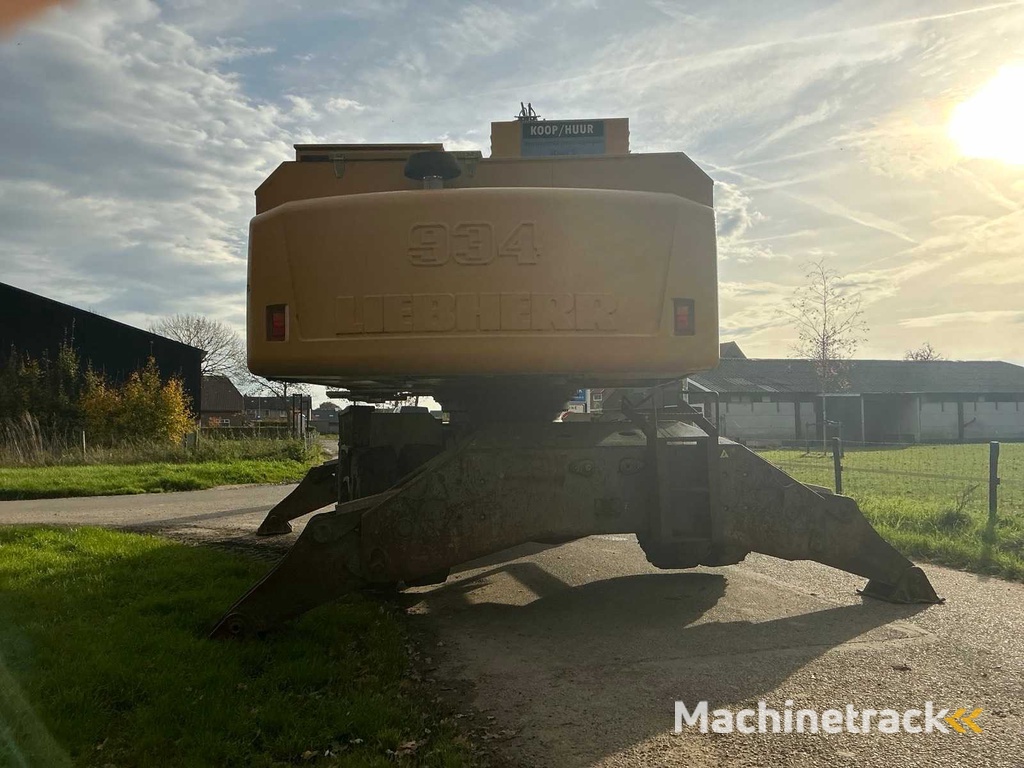 Liebherr A 934 C Overslag kraan
