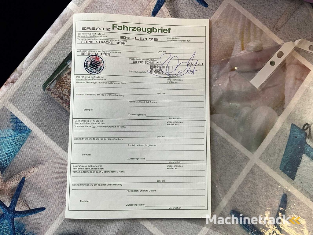 1968 Peter Lancier 1077 OFW Kabeltransporter