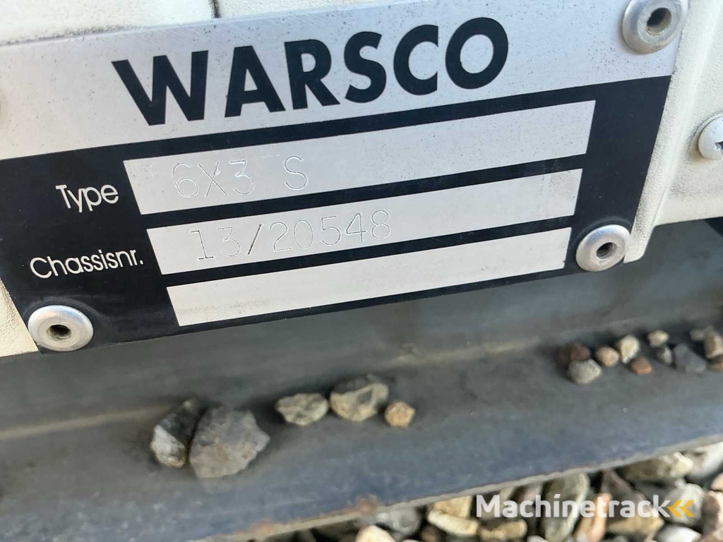 Warsco 6x3S Opslagcontainer