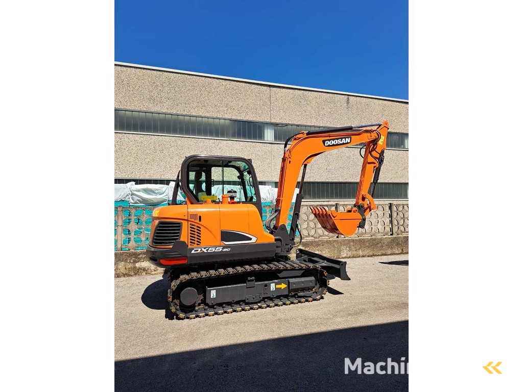 2018 DOOSAN DX55-9C Mini Graafmachine