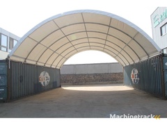field-containeroverkapping---opslagshelter-tussen-2-containers-6,00-x-10,00-x-3,60-meter---c33-20wb