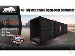 rhino-cross-containers---40ft-high-cube-zwart---zeecontainer-met-2-zijdeuren---2025