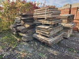 Thumbnail of Large batch of wooden formlining