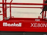 Minituur van Mantall - 2023 - XE80N - Schaarhoogwerker 7.8M