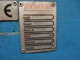 Minituur van Akyapak - 1999 - APK60 - Hydraulische profielbuigmachine
