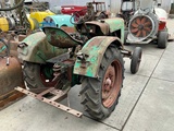 Minituur van Fendt Dieselross Oldtimer tractor 1956