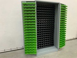 Thumbnail of Povag - bin strip cabinet filled with 340 storage bins