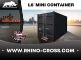 Minituur van 2025 Rhino-cross-containers 6ft Zeecontainer