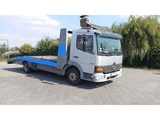 Minituur van 1999 Mercedes-Benz Atego depannagewagen / autotransporter