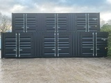 Minituur van 2025 Rhino-Cross-Containers 40ft High Cube Zeecontainer met 3 zijdeuren