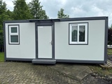 Minituur van 2025 Stahlworks Type D Wit Inclusief badkamer en keuken Mobiele woonunit / Tiny house