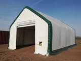 Minituur van 2025 Rhino-Cross-Shelter 5010023DP 30,5x15,25x7,015 m Opslagtent / Opslagshelter