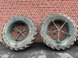 Minituur van 2x tractor velg