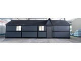 Minituur van Rhino-houses 1160x250x239 cm 29 m2 Mobiele woonunit / Tiny house