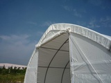 Minituur van 2025 Rhino-Cross-Shelter 324015RP - 12x9,76x4,58 m Opslagtent / Opslagshelter