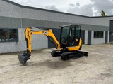 Minituur van 2015 JCB 8026CTS Minigraafmachine