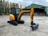 Minituur van 2015 JCB 8026CTS Minigraafmachine