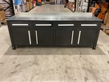 Thumbnail of Stahlworks 4 drawers, 4 cabinet doors / Height adjustable Black Workbench
