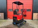 Minituur van 2024 JPC HT12 Rood Minigraafmachine