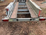 Thumbnail of Braked trailer - 3000kg - with road plates