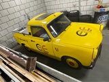 Miniaturansicht von Trabant 601 Werbewagen aus dem Baujahr 1973 mit Wasserhahn und Kühlanlage