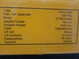Minituur van UWM UWM 2000 heftafel