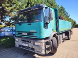 Minituur van Iveco / Palfinger - EUROTECH 180/PK13000 - Een dumper met HDS - 1996