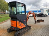 Minituur van Hitachi - ZX17U-2 - Minigraafmachine incl. Aanhanger