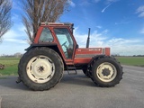 Minituur van 1988 Fiat 100-90 DT Vierwielaangedreven landbouwtractor