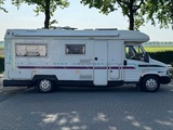 Minituur van Fiat 290 Camper Weinsberg kampeerwagen 49-VZ-RZ