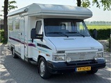Minituur van Fiat 290 Camper Weinsberg kampeerwagen 49-VZ-RZ